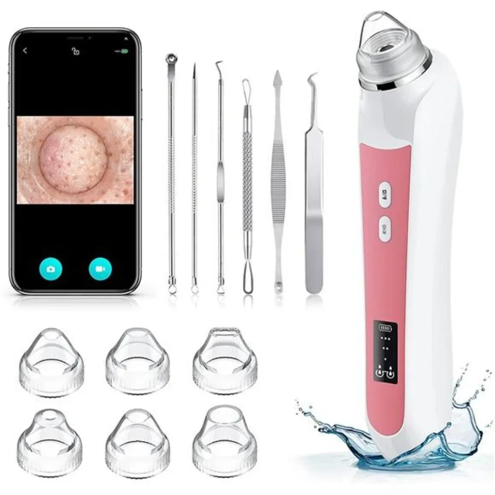 Blackhead Remover Vacuum, Black Head Extractions Tool Pink